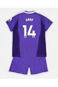 Tottenham Hotspur Archie Gray #14 Jalkapallovaatteet Lasten Kolmas peliasu 2026-27 Lyhythihainen (+ Lyhyet housut)